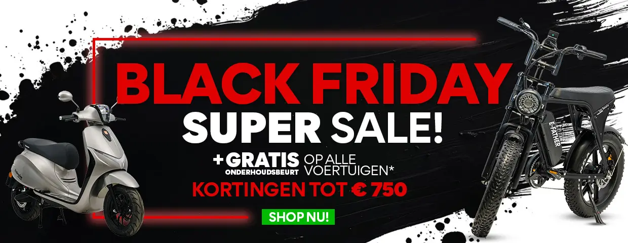 Super Sale tijdens Black Friday bij La Souris! ✅ 23 Winkels ✅ Rijklaar thuisbezorgd